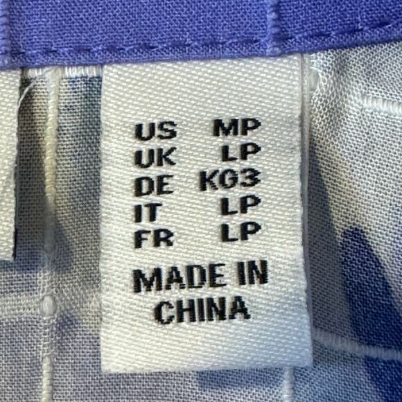 Susan Graver Petite Medium Embroidered Floral Button Front Midi Shirt Dress - Picture 9 of 10